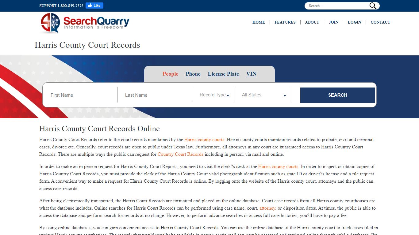 Harris County Court Records | Search Anyone's Court Records Online